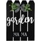 Northlight Garden Ma Ma Picket Fence Wooden Wall Sign - 19.25"